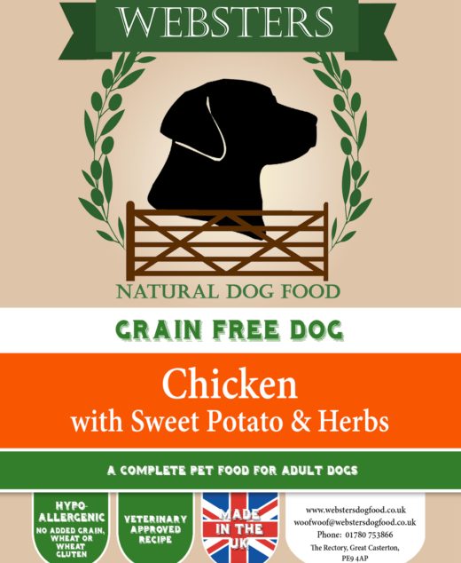 Grain Free Chicken with Sweet Potato & Herbs