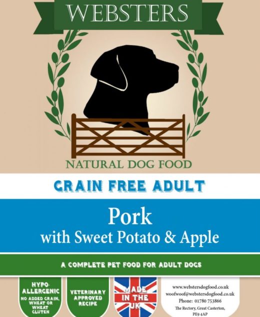 Grain Free Pork with Sweet Potato & Apple