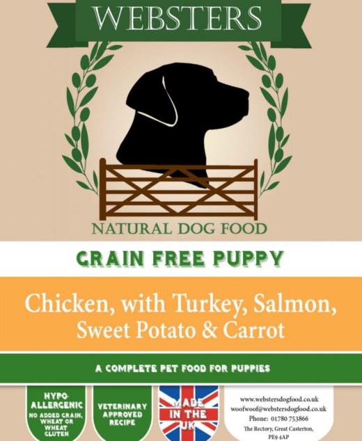 Grain Free Puppy - Chicken with Turkey, Salmon, Sweet Potato & Carrot