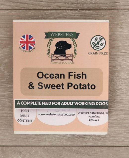 Grain Free Ocean Fish & Sweet Potato Adult Dog Meat Trays x 4