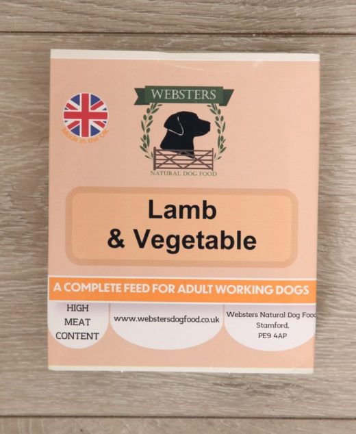 Lamb & Vegetable Adult Dog Meat Trays x 4