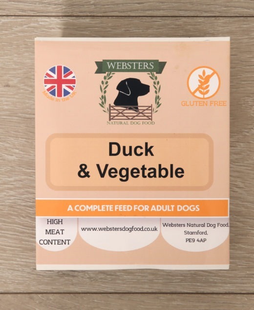 Duck & Vegetable Adult Dog Meat Trays x 4