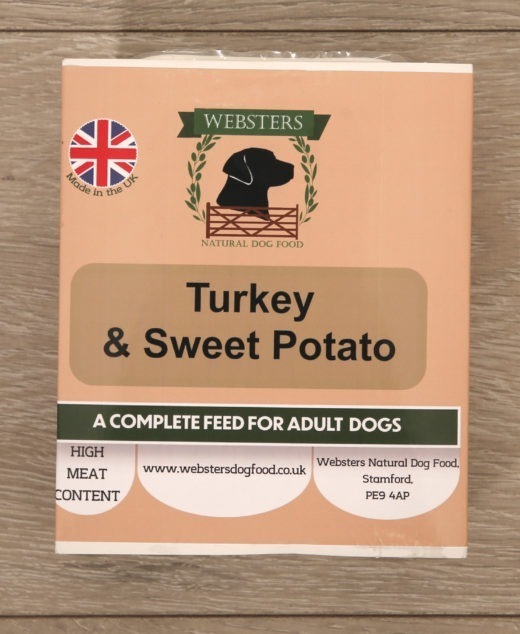 Grain Free Turkey & Sweet Potato Adult Dog Meat Trays x 4