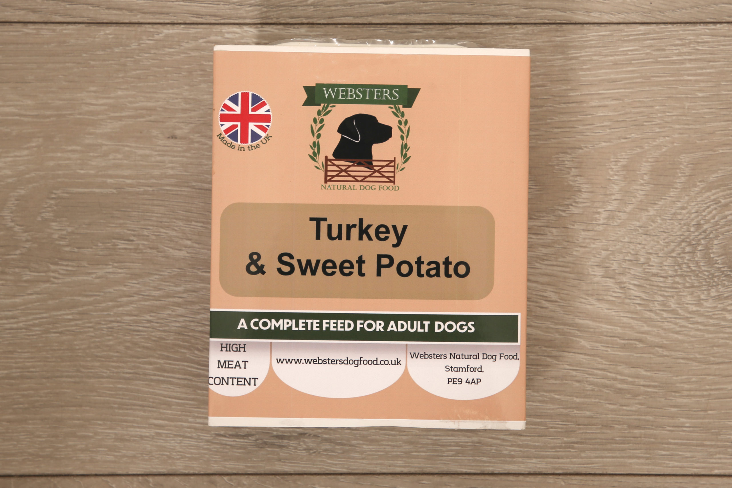 Grain Free Turkey & Sweet Potato Adult Dog Meat Trays x 4