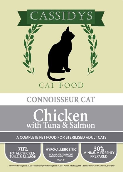 Connoisseur Cat Food - Chicken, Tuna & Salmon